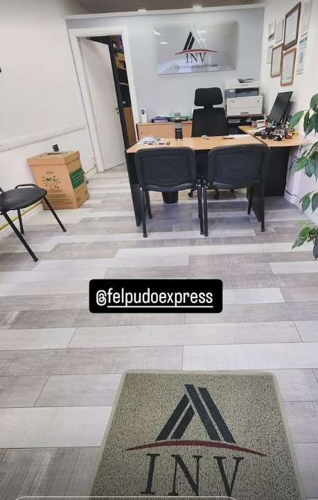 felpudo personalizado con logo de oficina inv