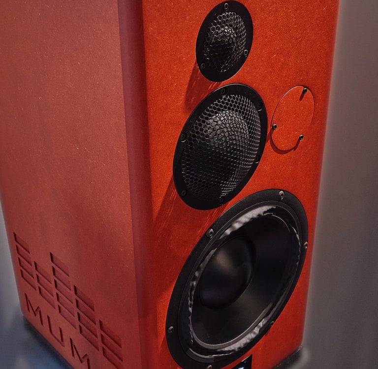 Present Day Production Mum-8 studio monitor orange