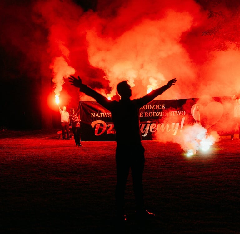 podziękowania dla rodzeństwa na weselu podświetlany napis