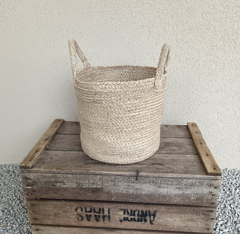 panier jute petit format