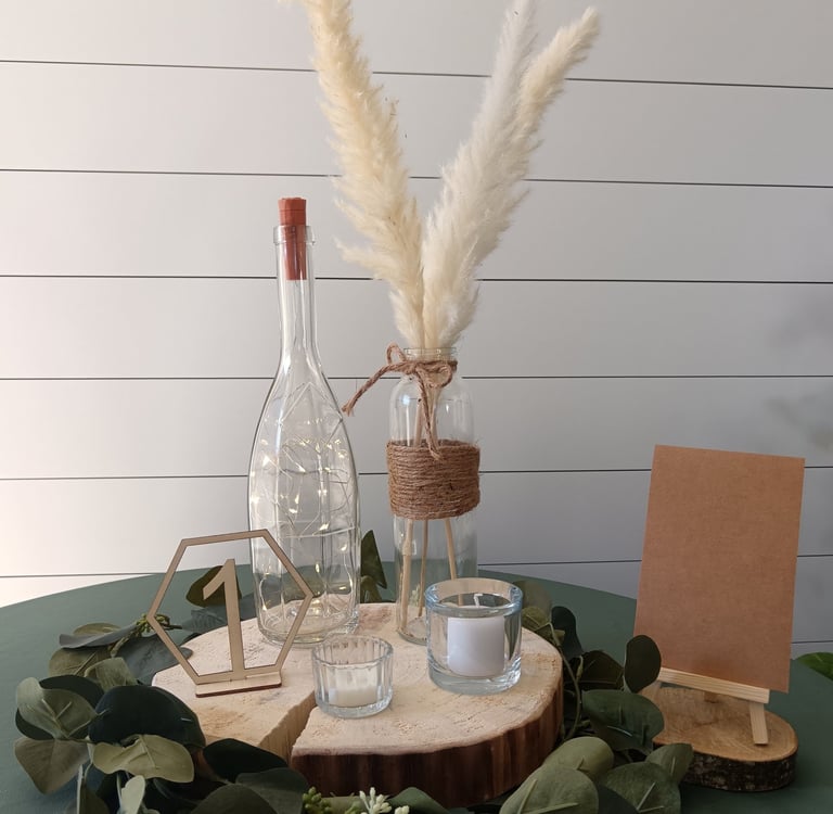 pack centre de table champêtre