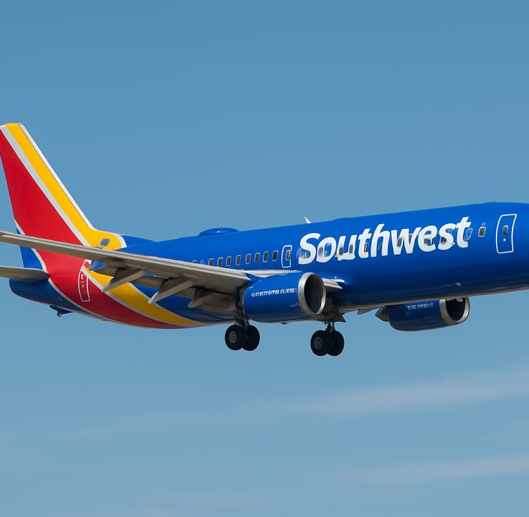 southwest airline flights out of San Diego