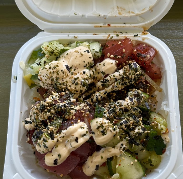 best poke seafood Koloa fish market