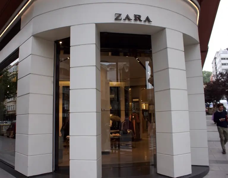 First Zara Store Location in A Coruna, Spain