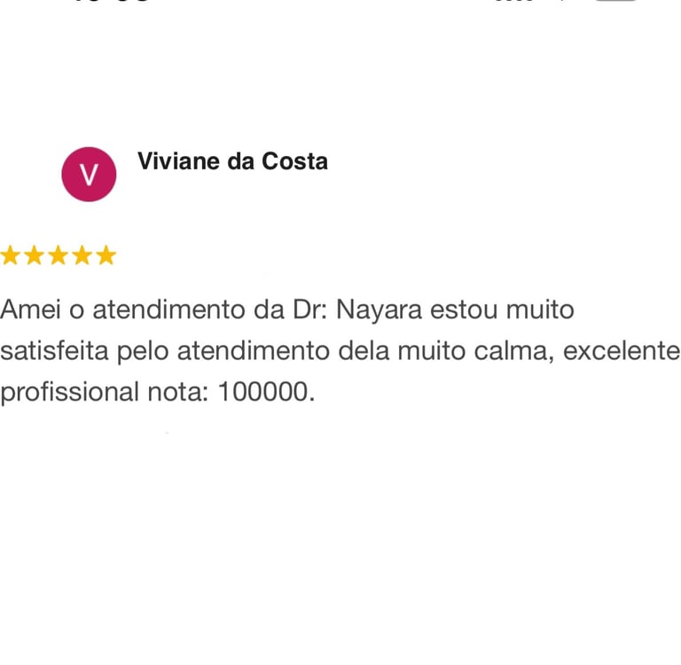 Depoimento de Viviane da Costa
