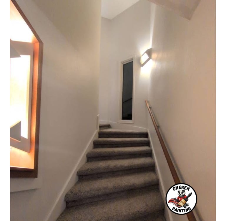 Interior home painting serviced by Cherek Painting near Madison, WI