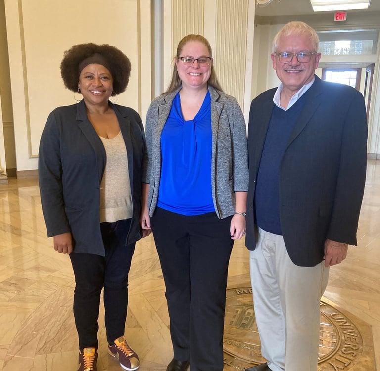 Tyina Steptoe, Laura Hooton, and George Sanchez