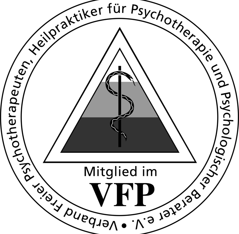 Logo vfp für freie Psychotherapeuten, Heilpraktiker Psychotherapie und psychologische Berater