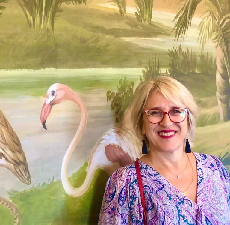 Patricia Pedditzi - From airport halls to French lessons by the sea.