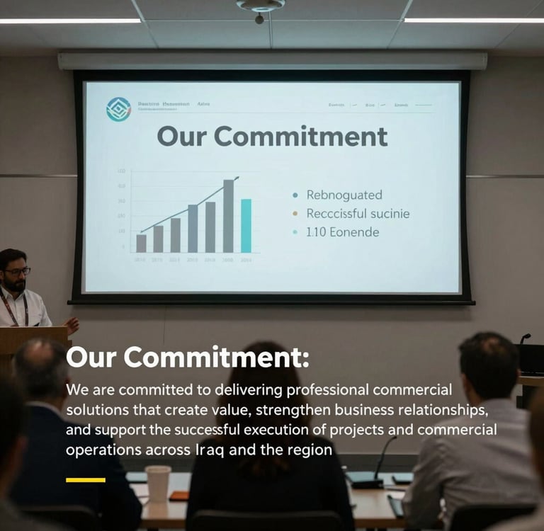 Our Commitment:      We are committed to delivering professional commercial solutions 