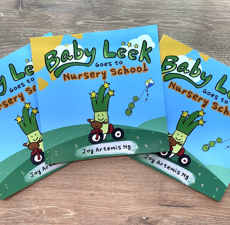 baby leek goes to nursery school physical books paerback the rabbits secret stories