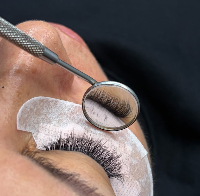 Mantenimientos de extensiones de pestañas con Amy Ortiz - amylash.com