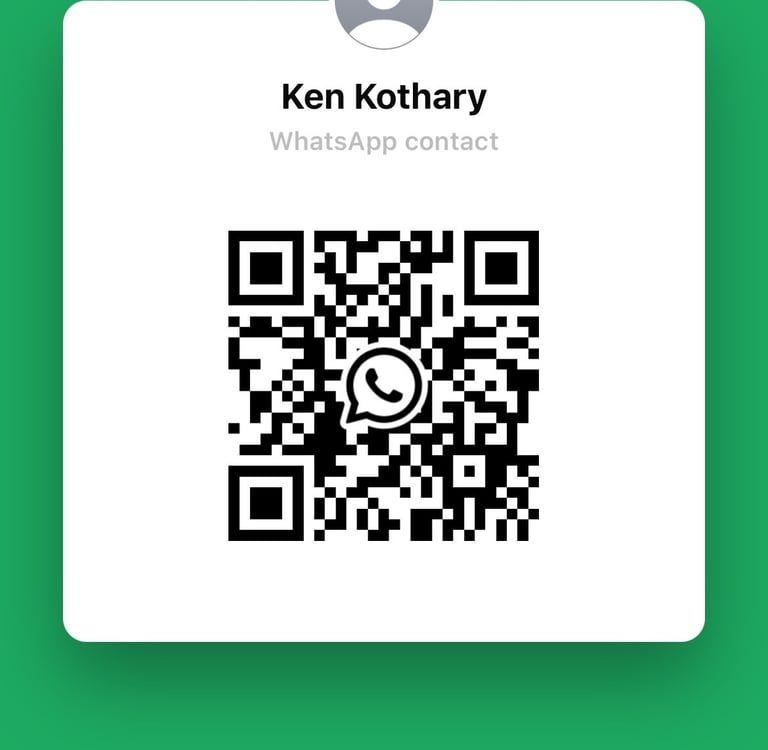 WhatsApp message QR code