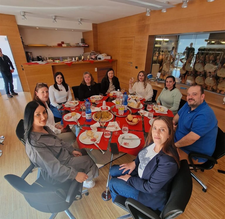 applecore foods consumer foods sales team at beretta italy