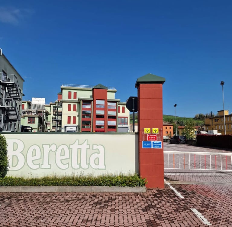 entrance to beretta company