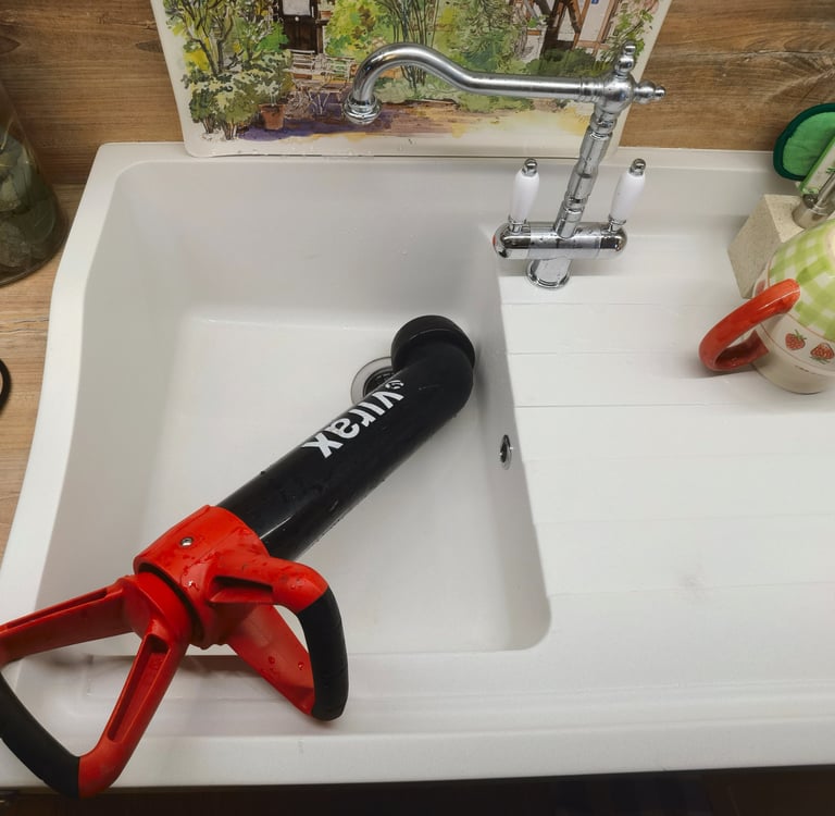 évier Bouché Débouché Virax