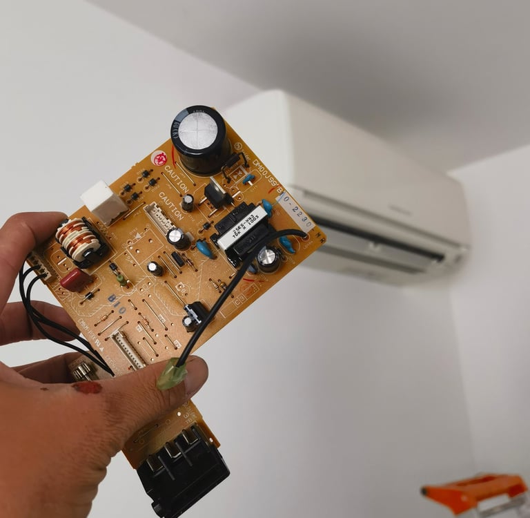 Réparation de carte électronique