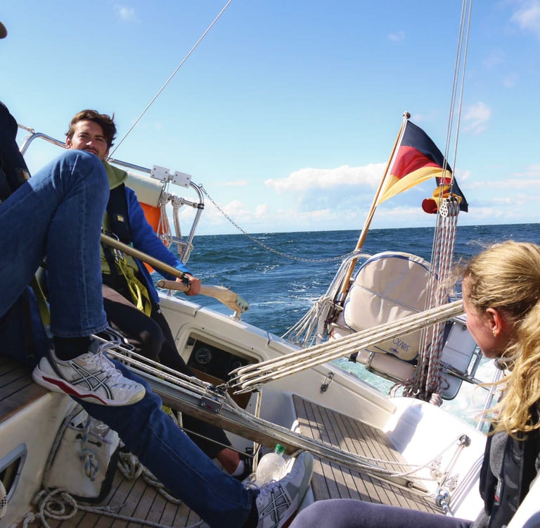 Segeln Ostsee Schräglage