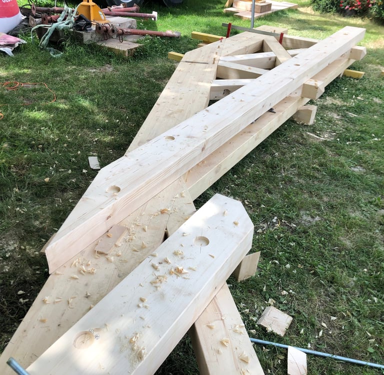 Charpente artisan charpentier Aubenas