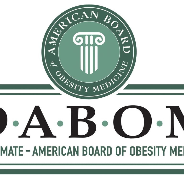 Diplomate of the American Board of Obesity Medicine