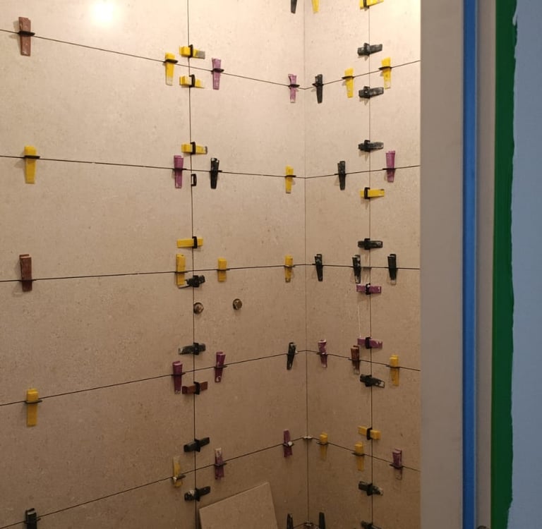 Pose de carrelage et création de salle de bain a la ciotat