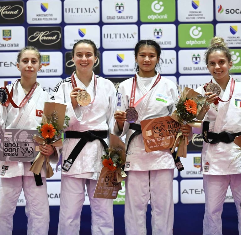 Vera Wandel, wereldkampioene cadetten 2022