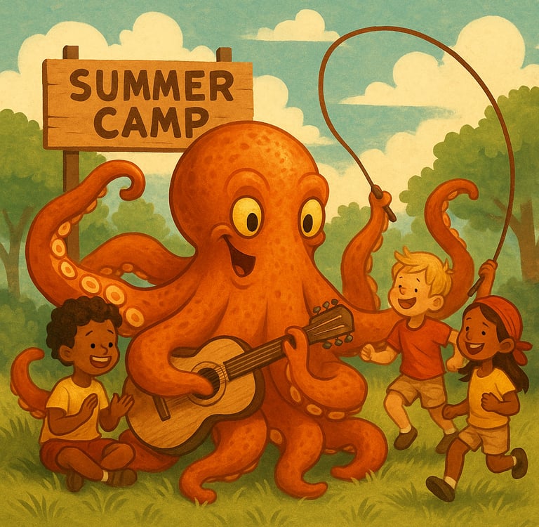 a group of children playing guitar and guitar