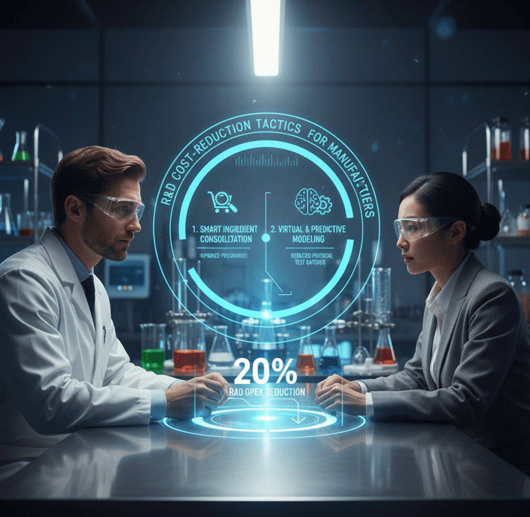 Cost-Reduction Tactics in R&D for Manufacturers with TIC