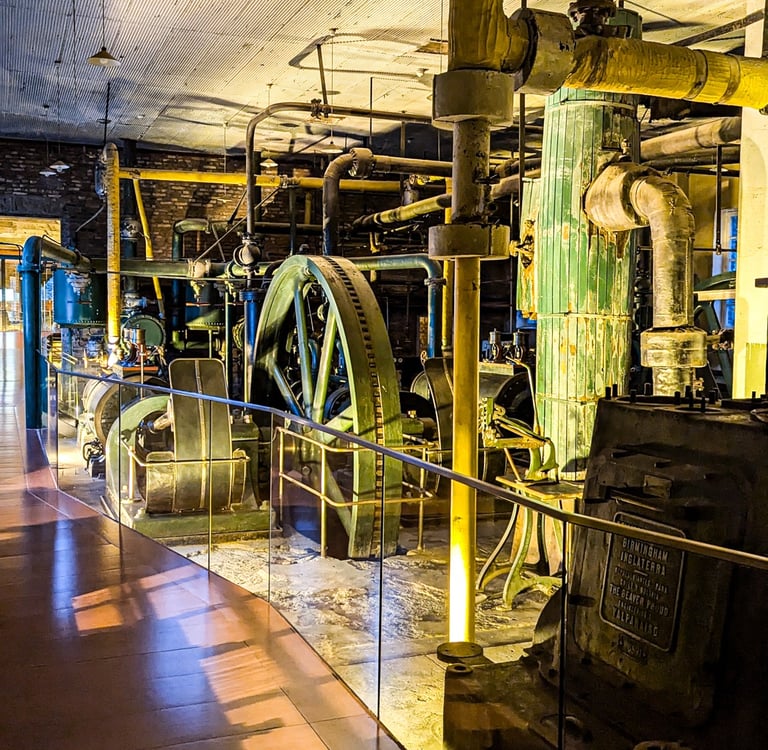 The Singular Patagonia machine room