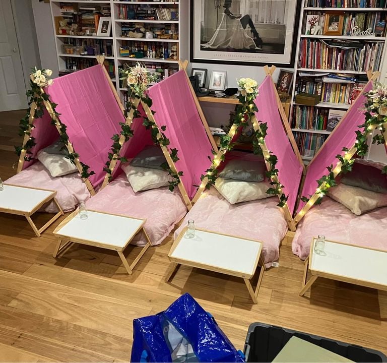 Teepee sleepover hire Robina and Mudgeeraba