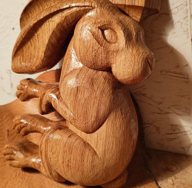 sculpture lapin aubin thiriat 
