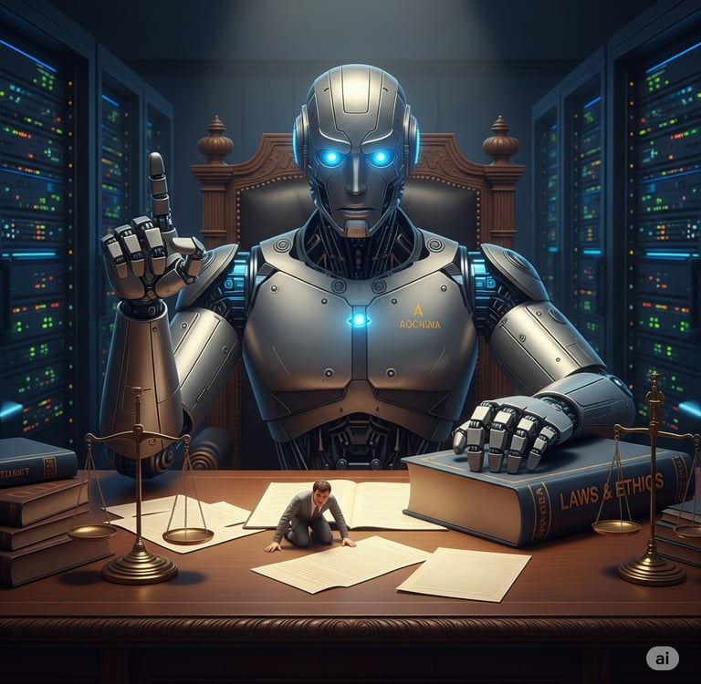 When an AI Messes Up, Who Goes to Jail?