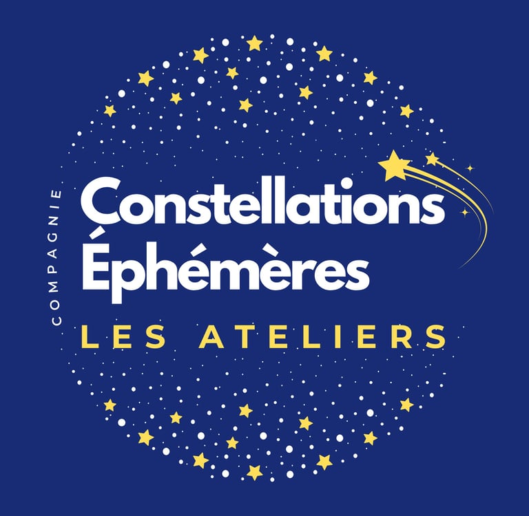 Logo Constellations Éphémères les ateliers