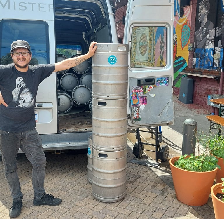 Head Brewer Dustin de Lorenzo Salud Ceveceria