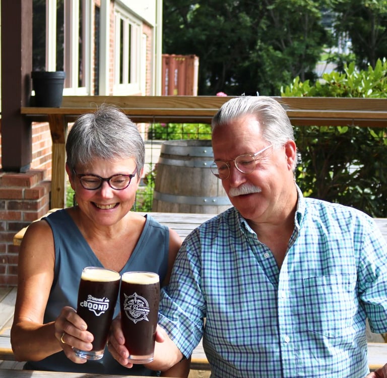 Andy and Lynn Mason are the owners of Lost Province Brewing