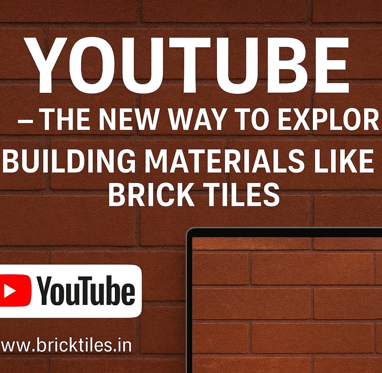 brick cladding tiles display with youtube
