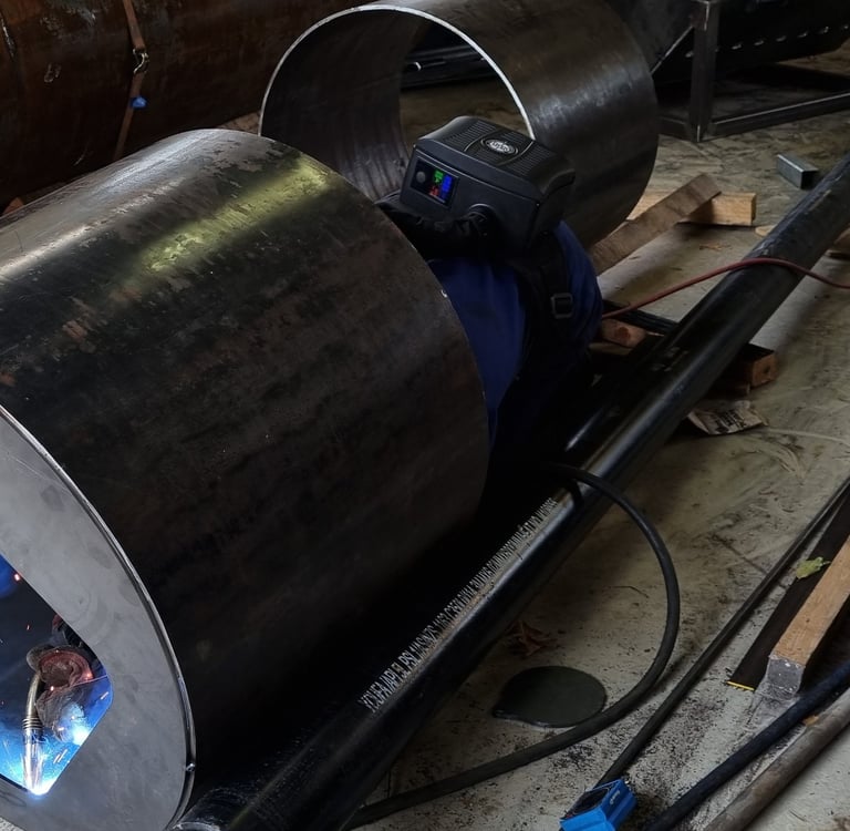 Building a custom Texas style offset smoker