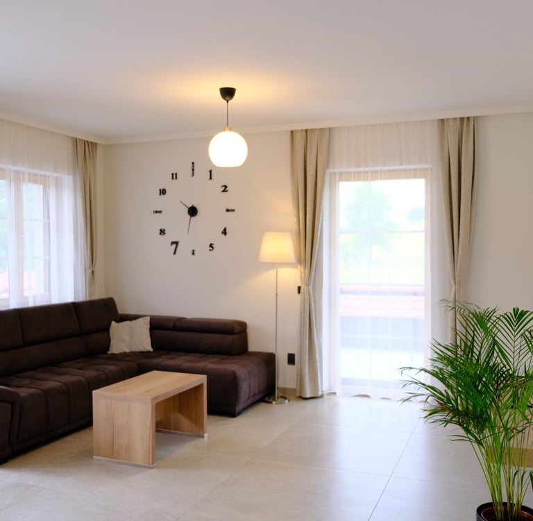 Chalet Wohnzimmer mit Couch