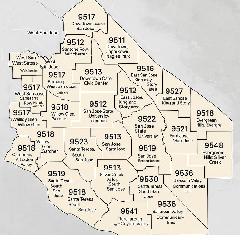 San Jose Postal Code