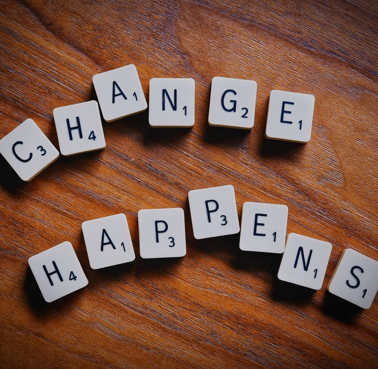 Change Happens. Try coaching.