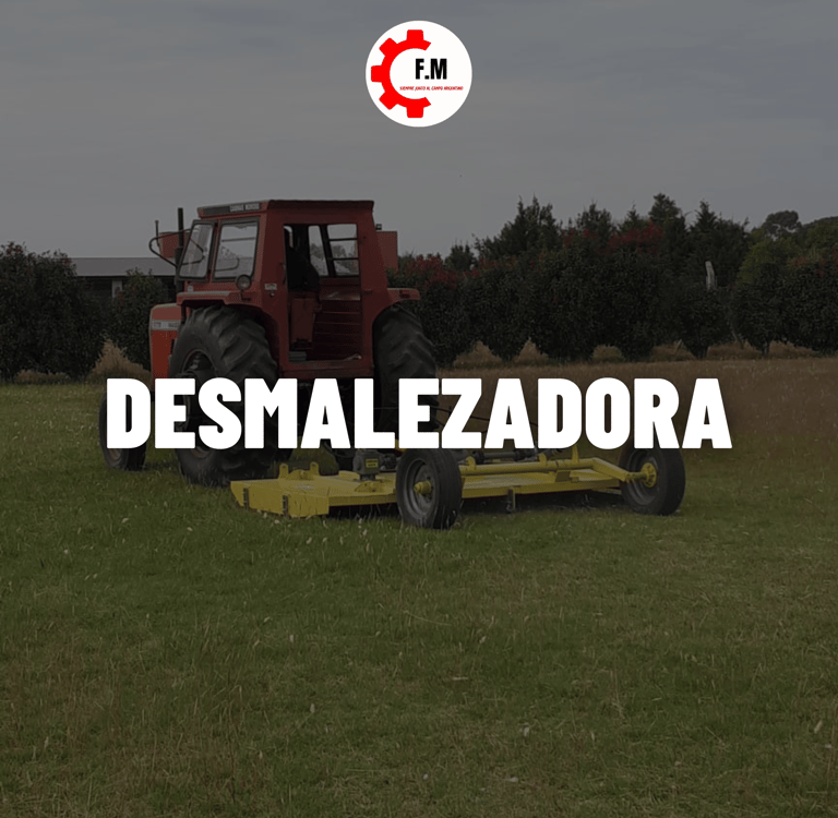 Desmalezadora fabricado por FM METALURGICA