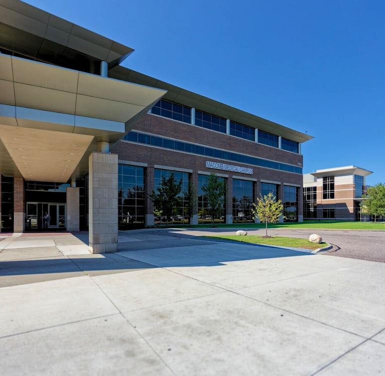 medical facility entrance