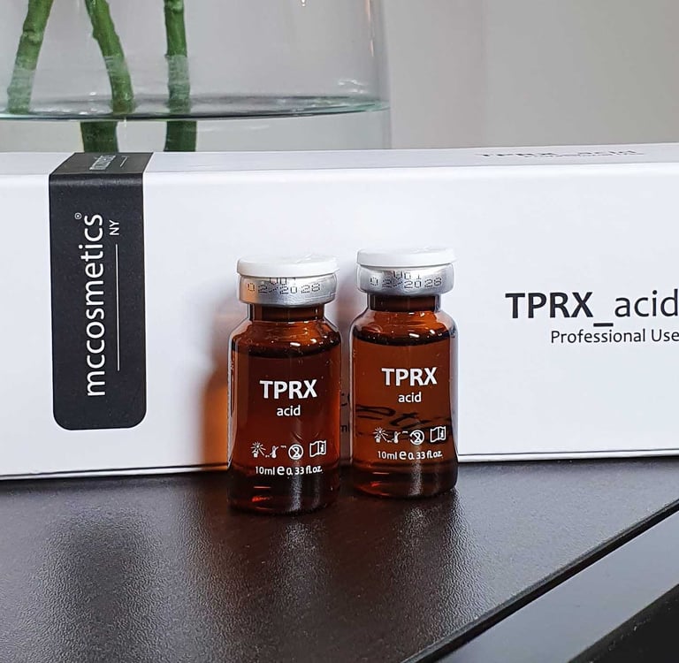 TPRX box and vials