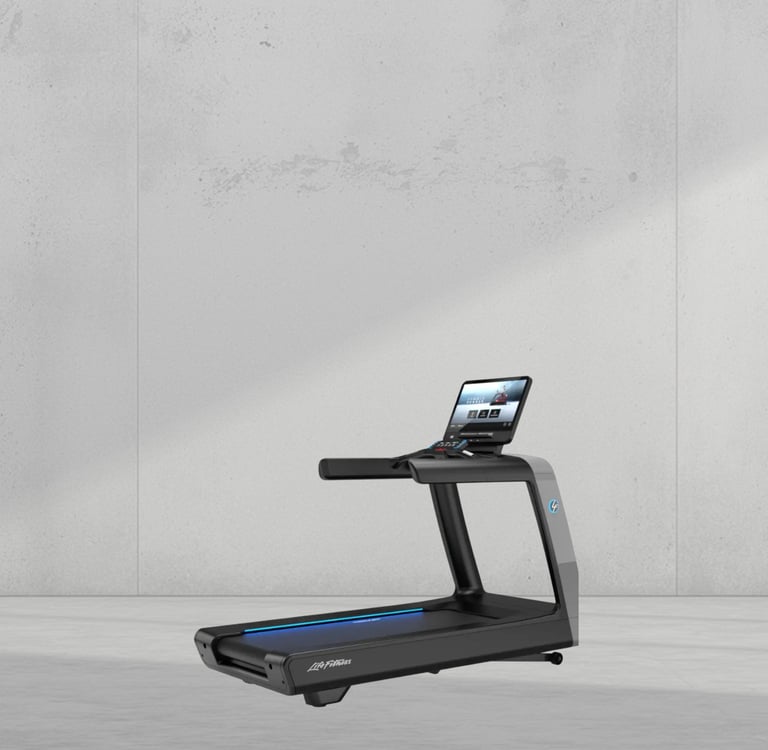 Life Fitness Symbio Runner premium treadmill UAE by FLYWHEEL ME Dubai