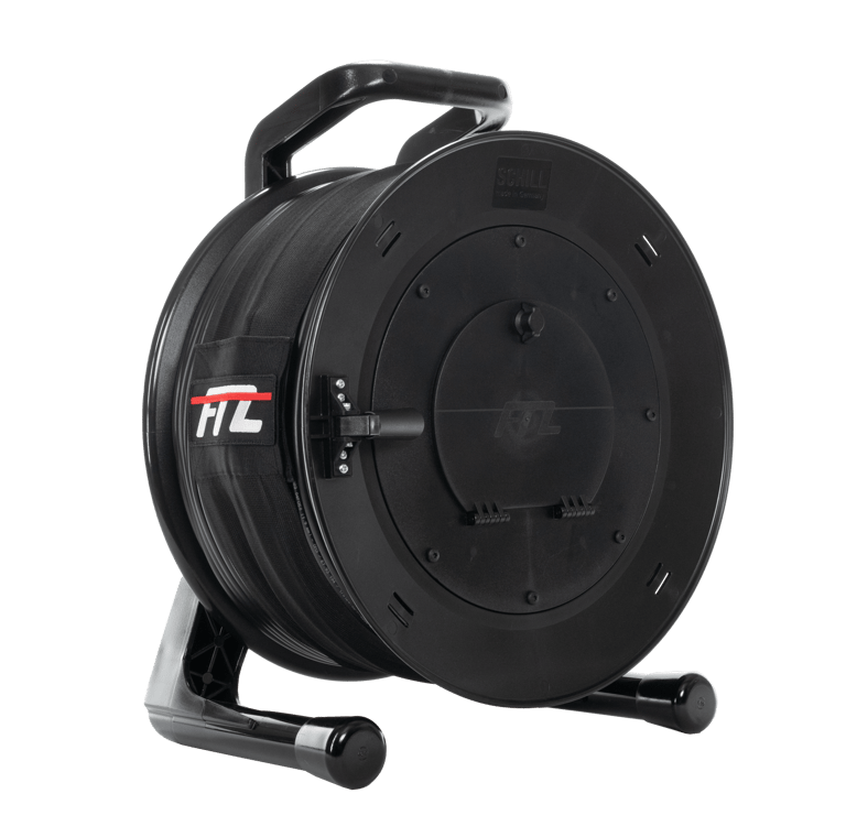 Bobina de fibra óptica profesional ultra resistente y duradera