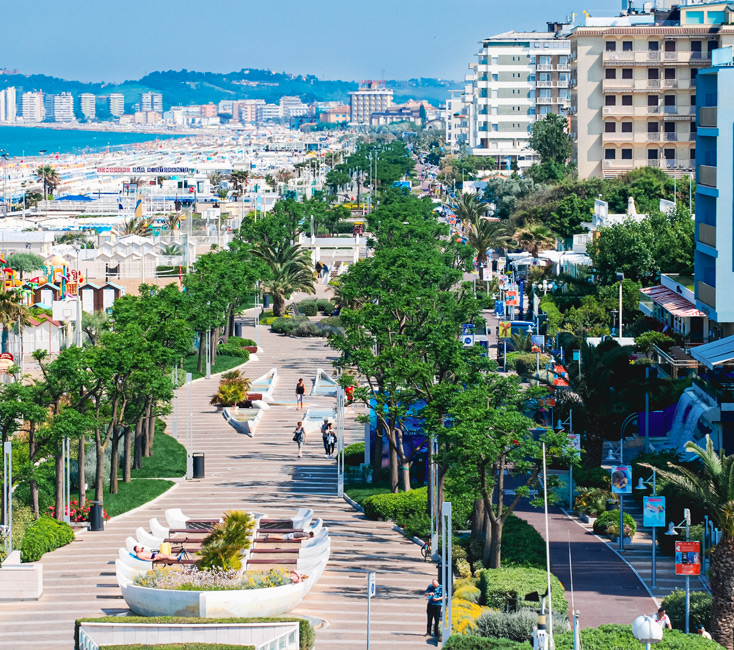 spiaggia riccione, spiaggia riviera romagnola, offerte hotel Riccione