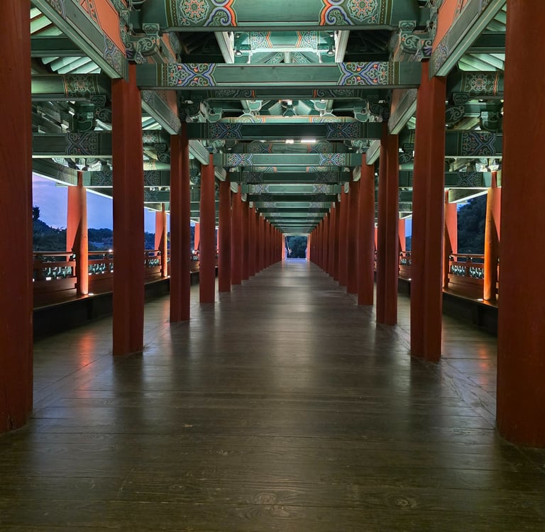 Woljeonggyo Bridge walkway