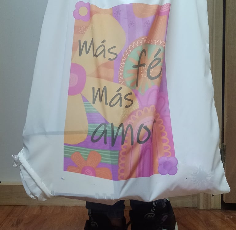 Bolsa de compras ecológica enrollable