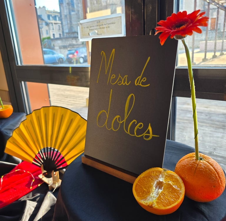 Décoration table à bonbons pour un anniversaire par EweL Events à RODEZ