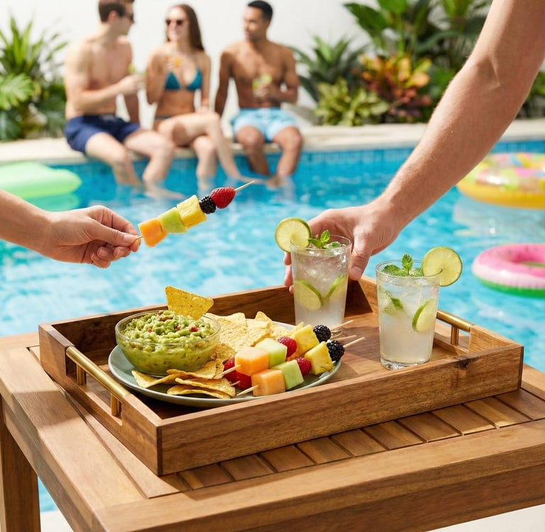 Snazzora party serving tray